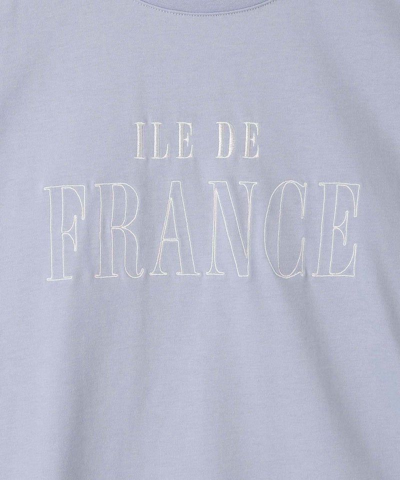 Idnes ロゴ刺繍Tシャツ レディース メール便 対応商品商品画像-7