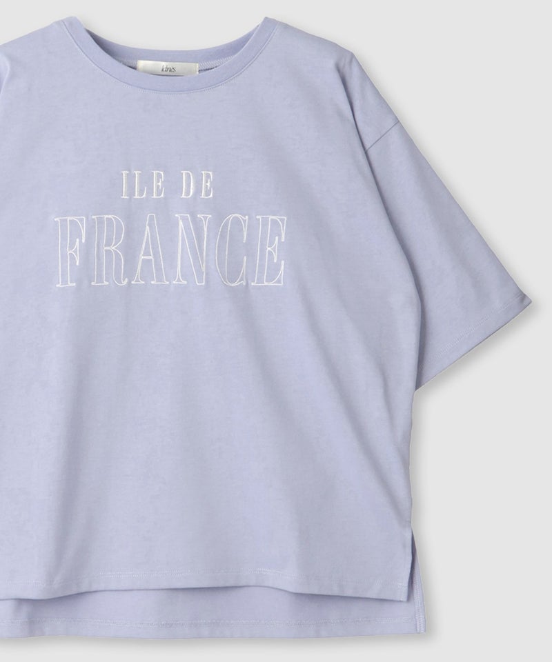 Idnes  ロゴ刺繍Tシャツ レディース メール便 対応商品商品画像-9