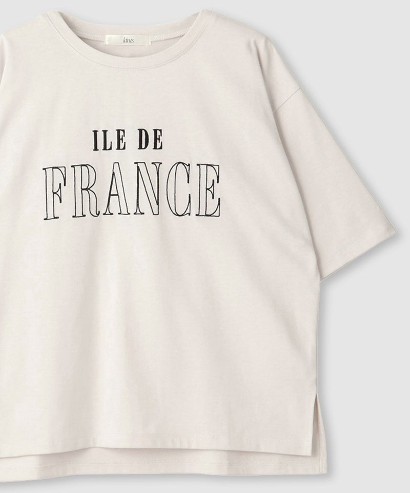 Idnes  ロゴ刺繍Tシャツ レディース メール便 対応商品商品画像-11
