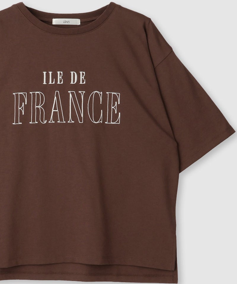Idnes  ロゴ刺繍Tシャツ レディース メール便 対応商品商品画像-13