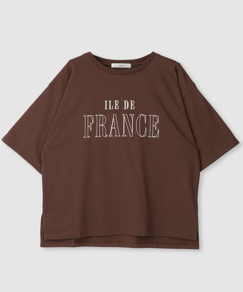 Idnes  ロゴ刺繍Tシャツ レディース メール便 対応商品商品画像-14
