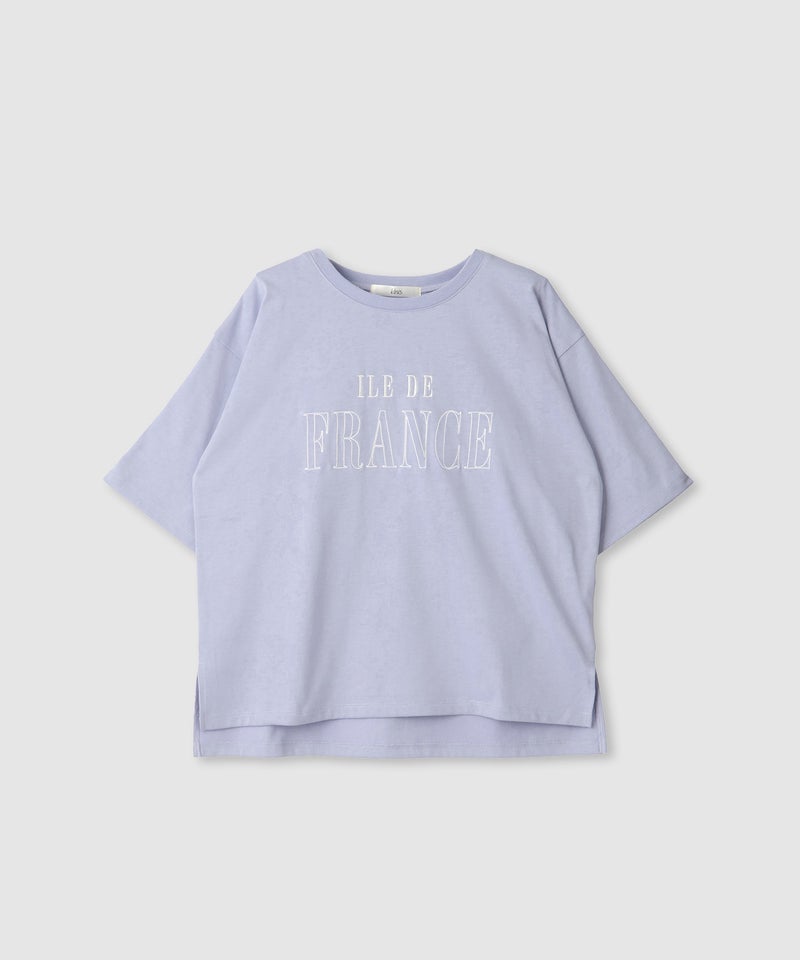 Idnes ロゴ刺繍Tシャツ レディース メール便 対応商品商品画像-17