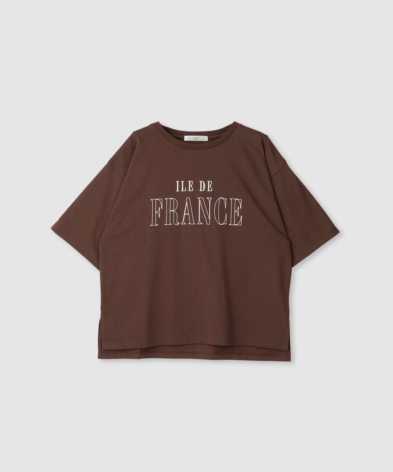 Idnes ロゴ刺繍Tシャツ レディース メール便 対応商品商品画像-19