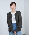 Idnes シアー前後2WAYカーディガン レディース商品サムネイル-12