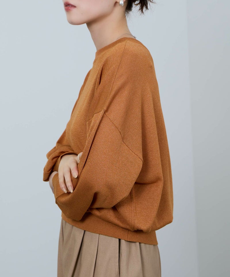 [期間限定knit]Idnes  シアー前後2WAYカーディガン レディース商品画像-17