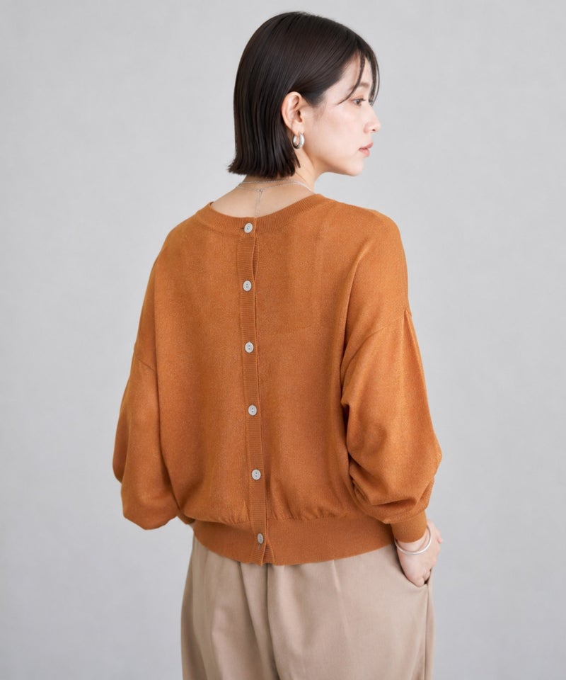 Idnes シアー前後2WAYカーディガン レディース商品画像-27