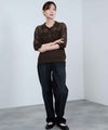 Idnes  メッシュニットポロシャツ レディース商品サムネイル-9