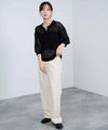 Idnes  メッシュニットポロシャツ レディース商品サムネイル-17