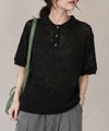 Idnes  メッシュニットポロシャツ レディース商品サムネイル-18