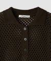 [期間限定knit]Idnes  メッシュニットポロシャツ レディース商品サムネイル-19