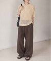 Idnes  メッシュニットポロシャツ レディース商品サムネイル-25