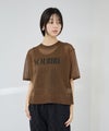 Idnes シアーロゴハーフスリーブニット レディース商品サムネイル-4