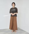 Idnes シアーロゴハーフスリーブニット レディース商品サムネイル-12