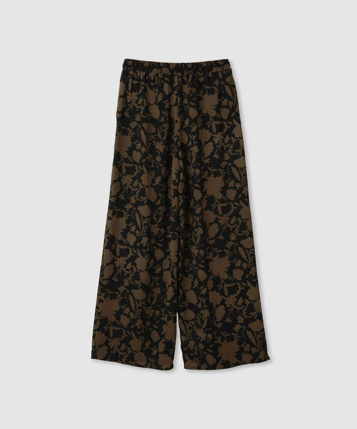 Idnes ボタニカルプリントイージーパンツ レディース