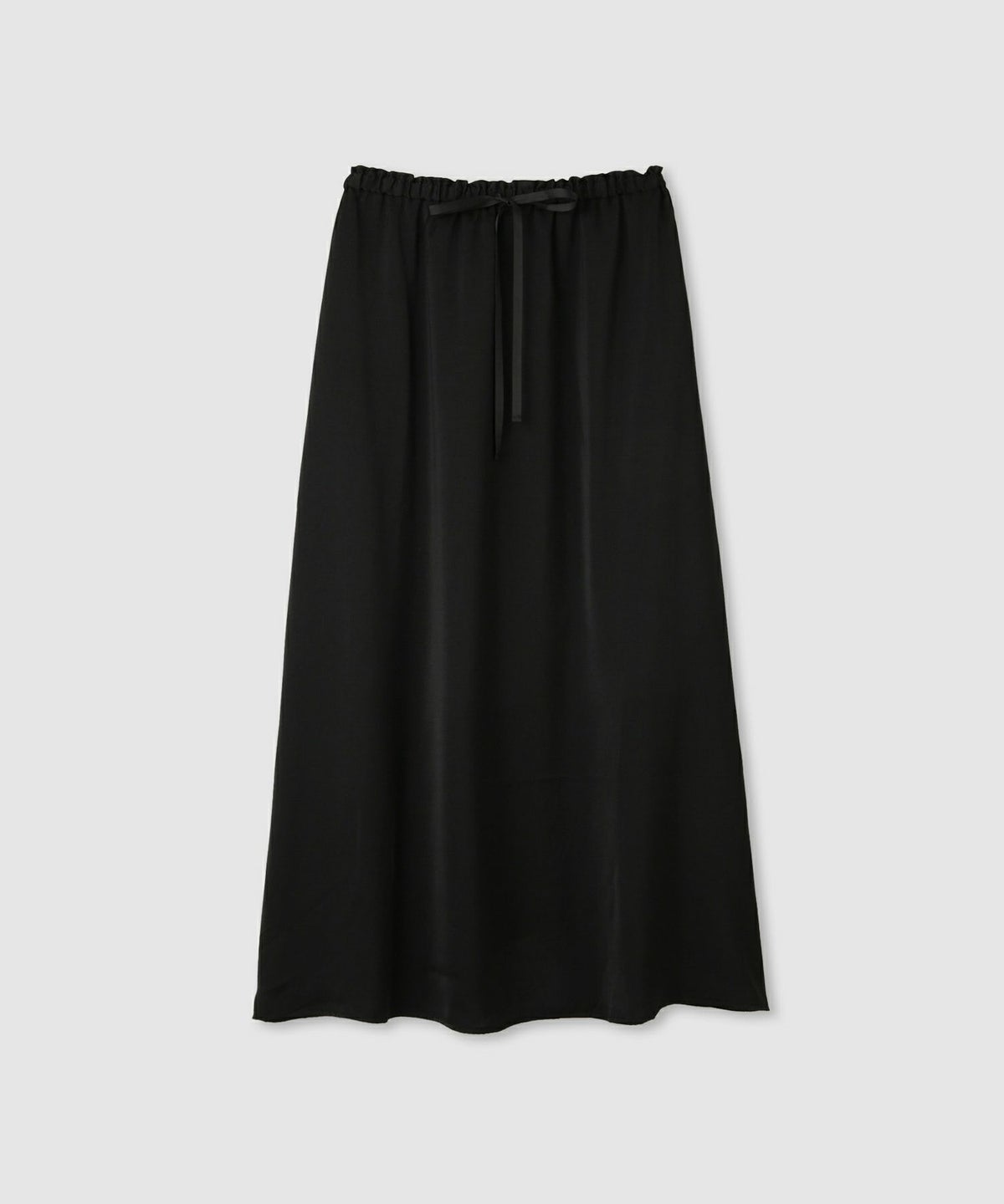 Idnes サテンナロースカート レディース