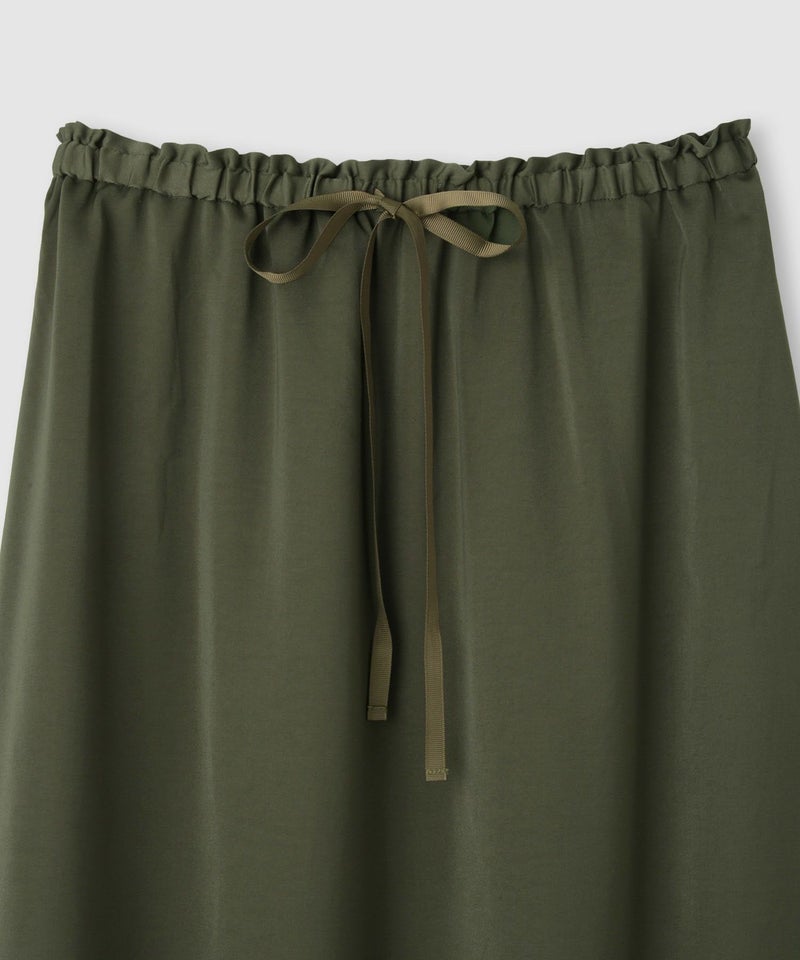 Idnes サテンナロースカート レディース商品画像-4