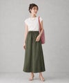 Idnes サテンナロースカート レディース商品サムネイル-4