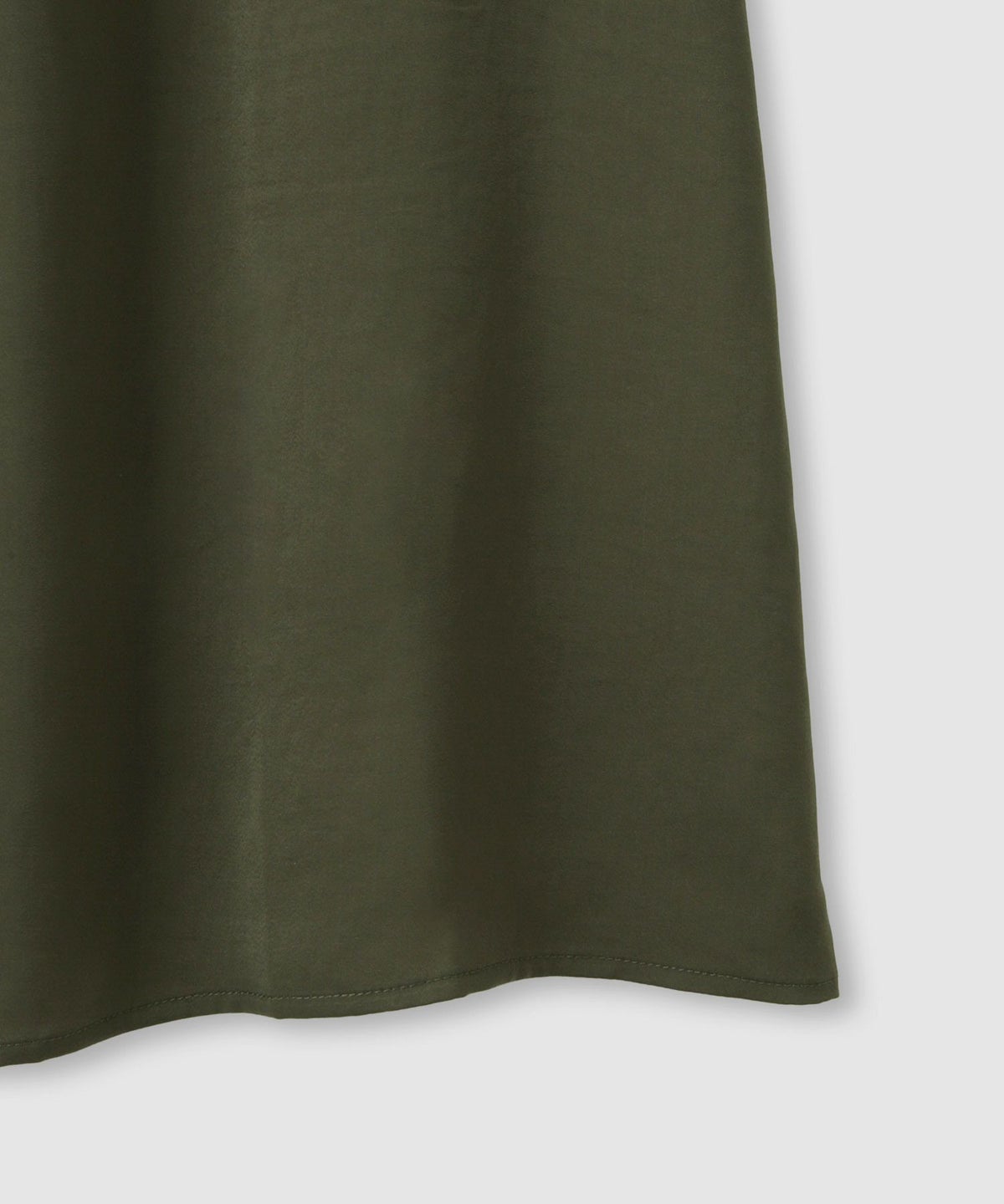 Idnes サテンナロースカート レディース