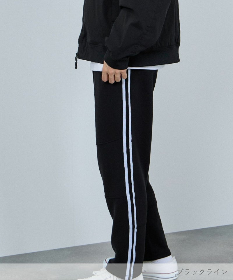 NAVY  ポンチ素材 ジョガーパンツ メンズ商品画像-2