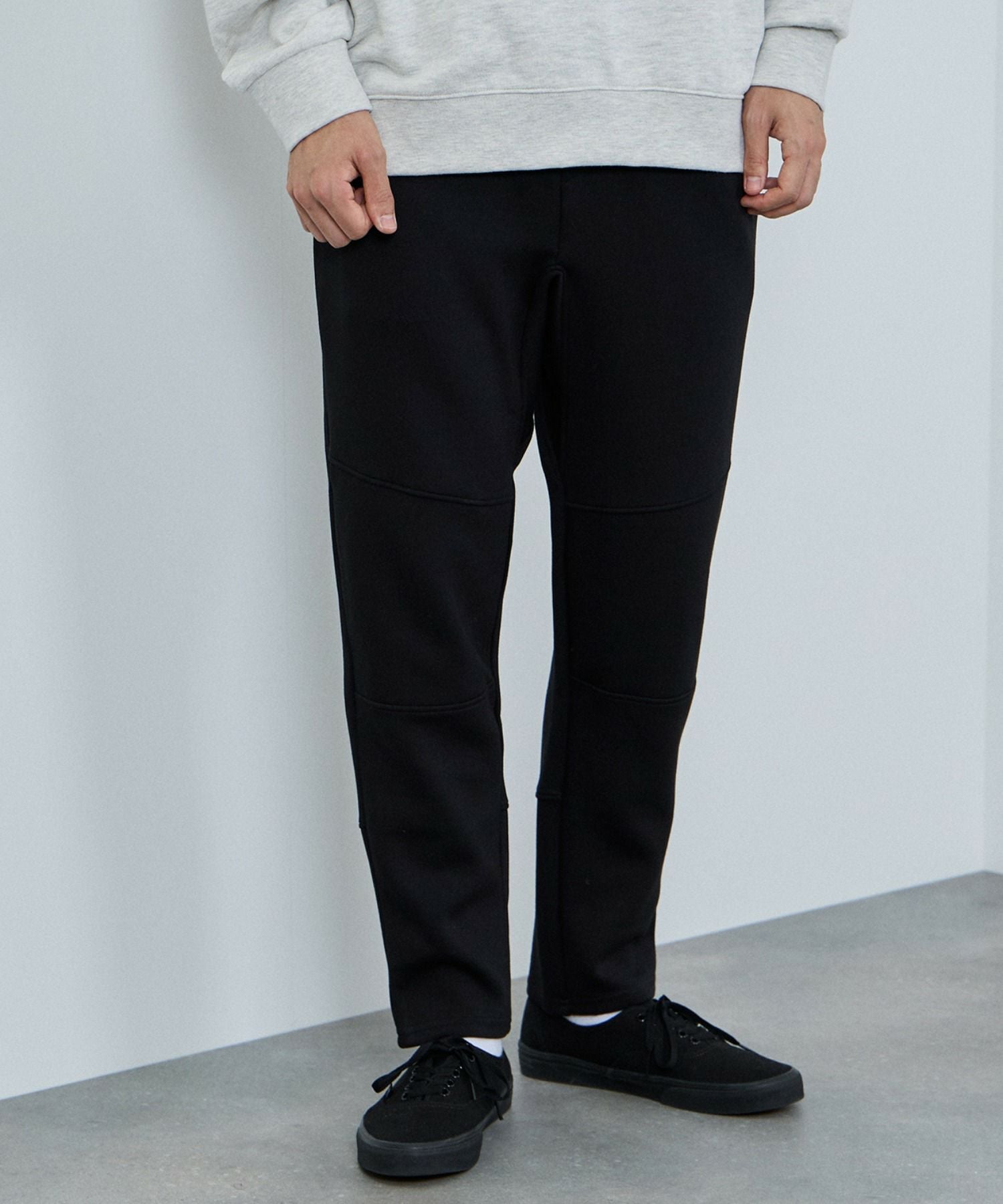 NAVY ポンチ素材 ジョガーパンツ メンズ