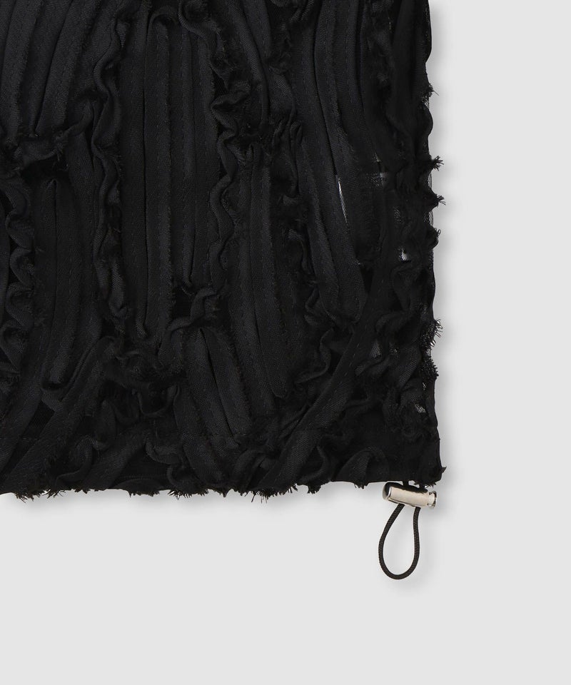 Idnes チュール刺繍ブルゾン レディース商品画像-6