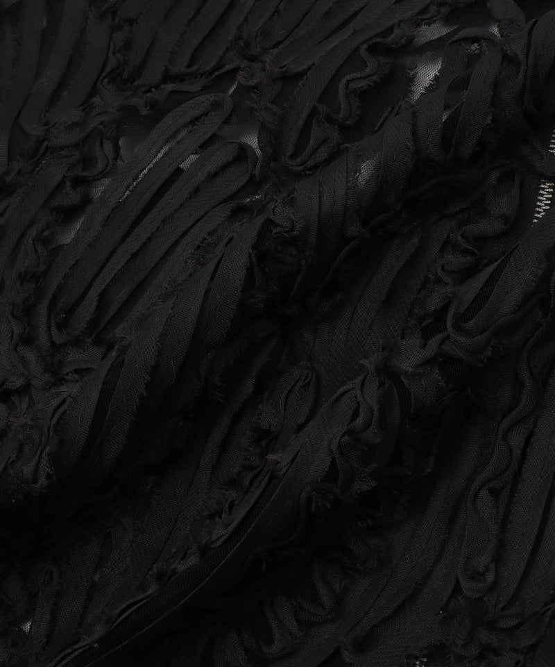 Idnes チュール刺繍ブルゾン レディース商品画像-7