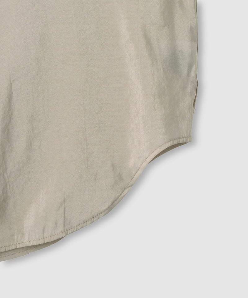 Idnes シアーレギュラーカラーシャツ レディース商品画像-7