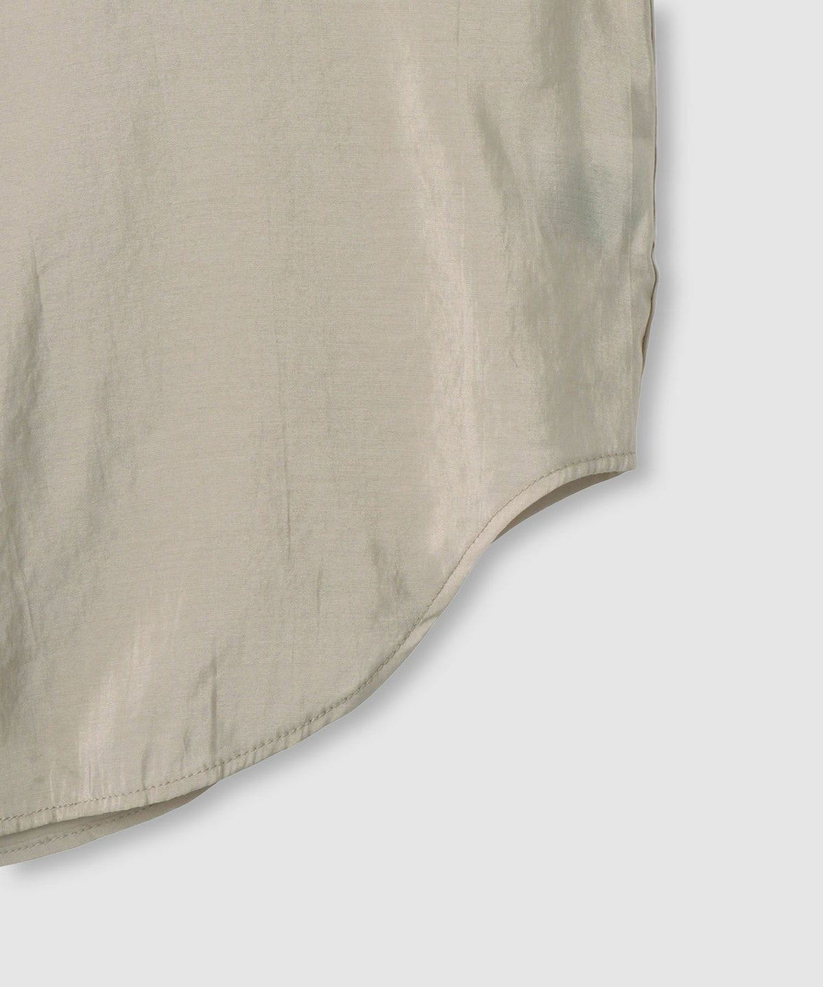 Idnes シアーレギュラーカラーシャツ レディース