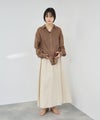 Idnes シアーレギュラーカラーシャツ レディース商品サムネイル-8
