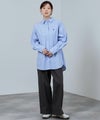 POLO BCS  ワンポイント刺繍オーバーシャツ レディース商品サムネイル-8