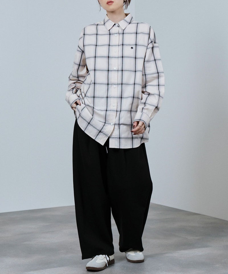 POLO BCS  ワンポイント刺繍オーバーシャツ レディース商品画像-10