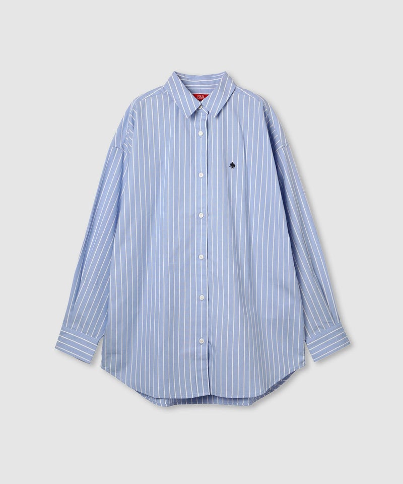 POLO BCS ワンポイント刺繍オーバーシャツ レディース商品画像-20