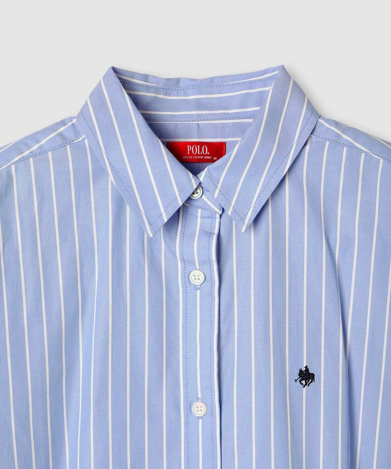 POLO BCS ワンポイント刺繍オーバーシャツ レディース商品画像-25