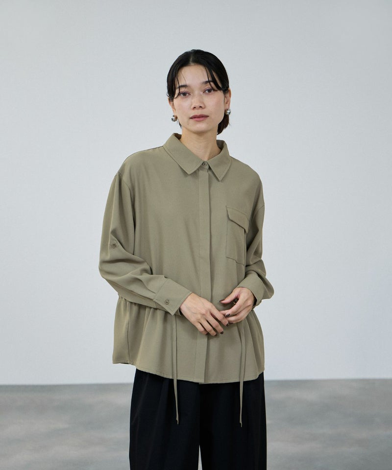 milli de l'air ジョーゼットブラウジングシャツ レディース商品画像-2