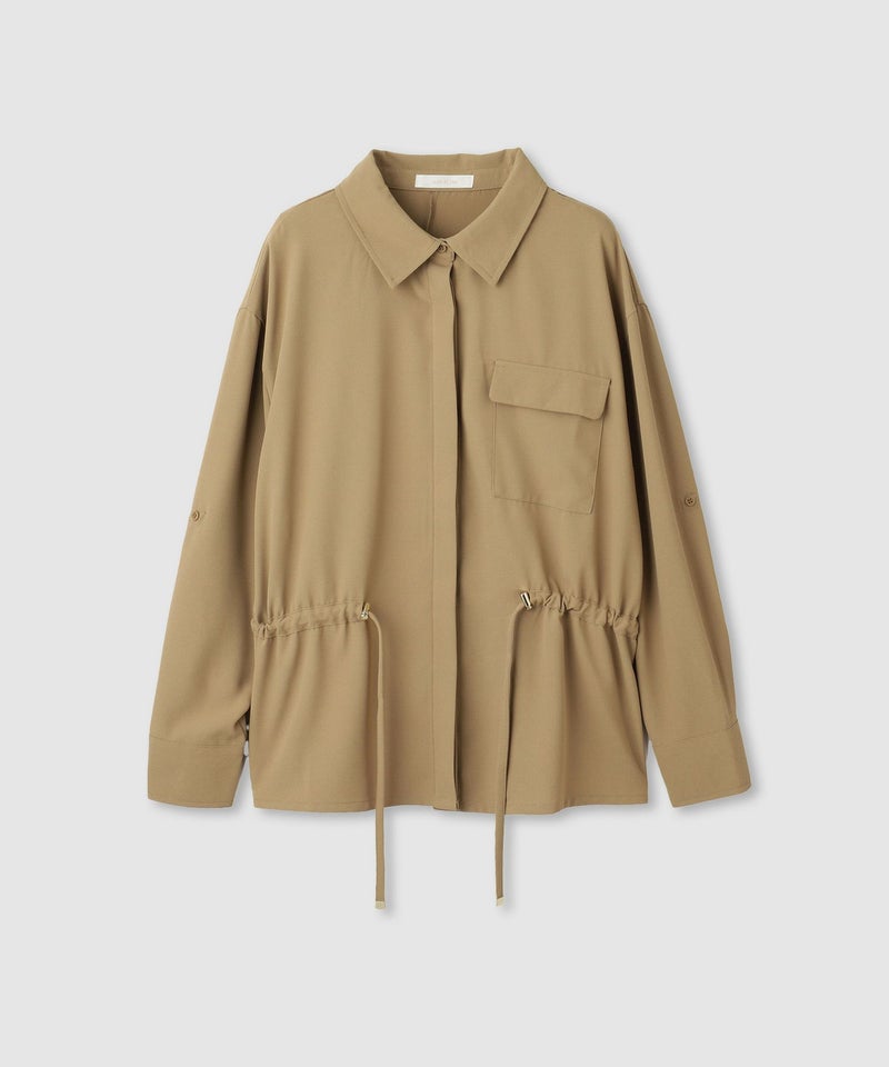 milli de l'air  ジョーゼットブラウジングシャツ レディース商品画像-3