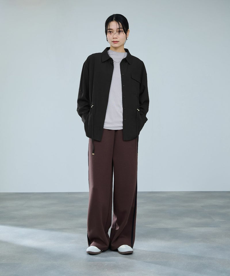 milli de l'air  ジョーゼットブラウジングシャツ レディース商品画像-6