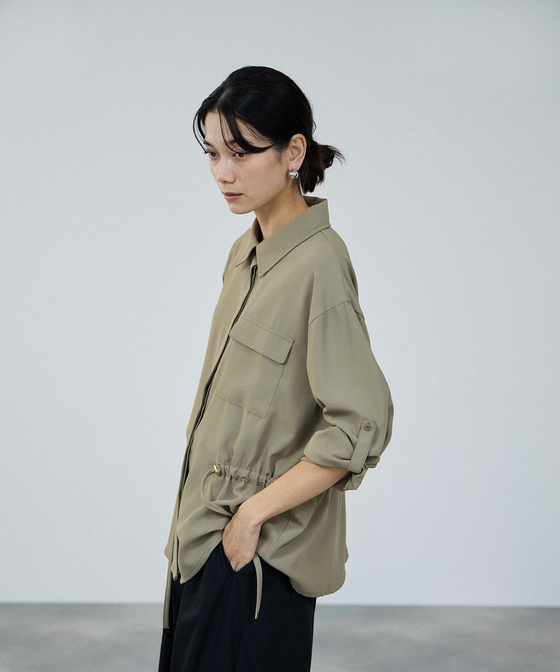 milli de l'air ジョーゼットブラウジングシャツ レディース商品画像-8