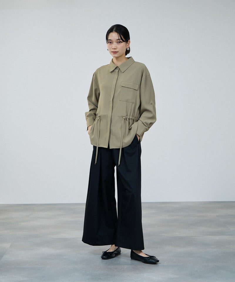 milli de l'air ジョーゼットブラウジングシャツ レディース商品画像-10