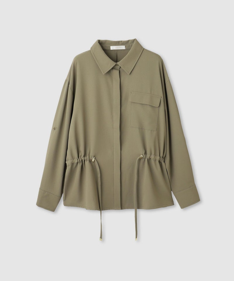 milli de l'air ジョーゼットブラウジングシャツ レディース商品画像-13