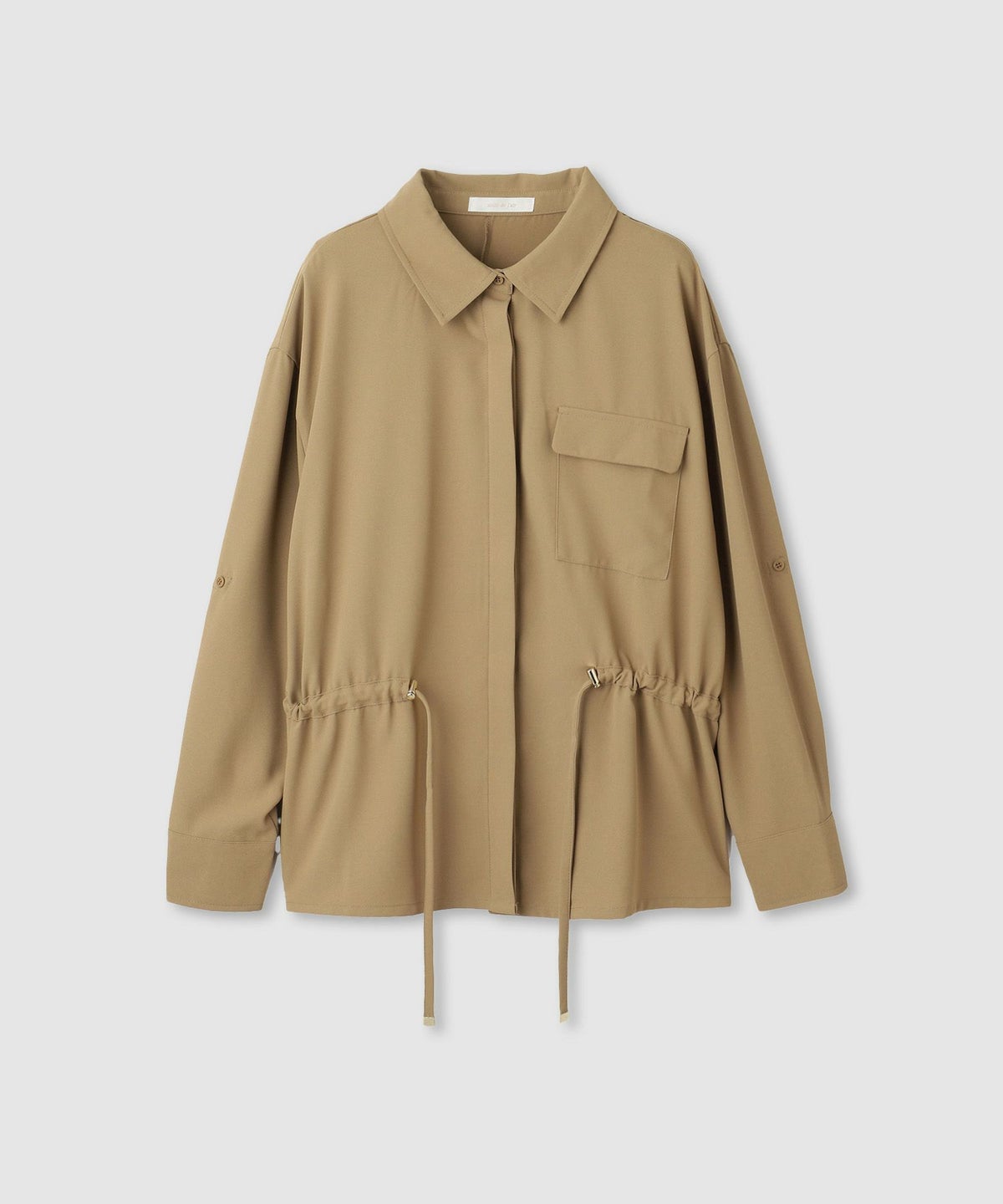 milli de l'air ジョーゼットブラウジングシャツ レディース