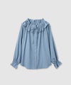 milli de l'air  フリルネックボウタイブラウス レディース商品サムネイル-17