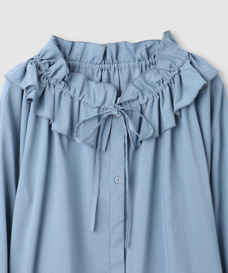milli de l'air  フリルネックボウタイブラウス レディース商品画像-21