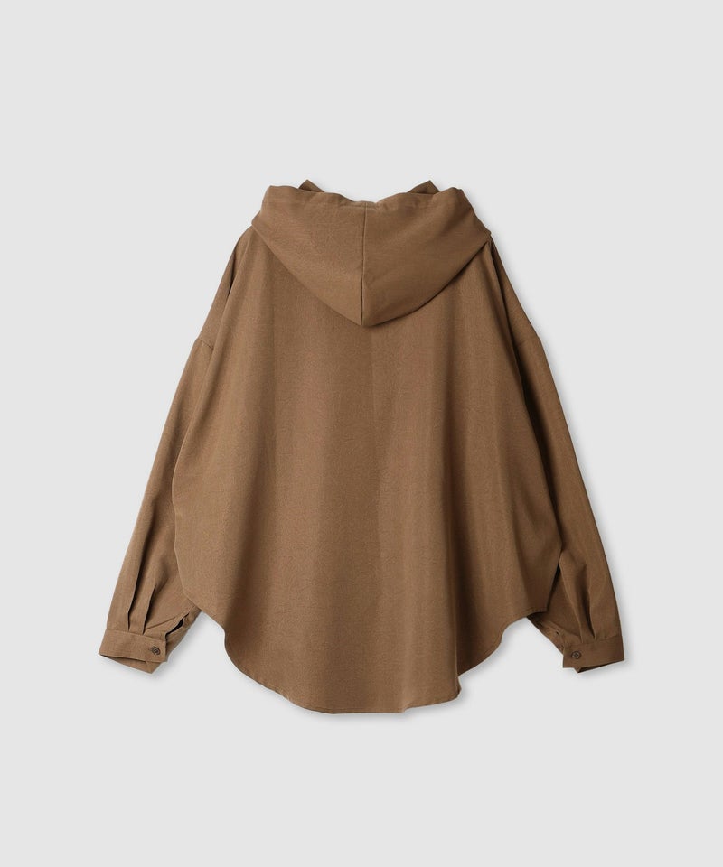 milli de l'air ライトリンクルフーディシャツ レディース商品画像-12