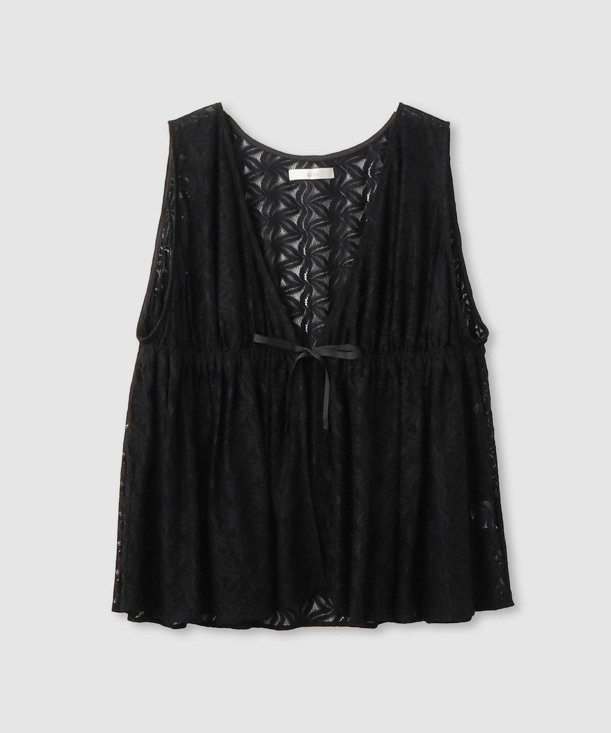  Idnes レースドロストジレ レディース