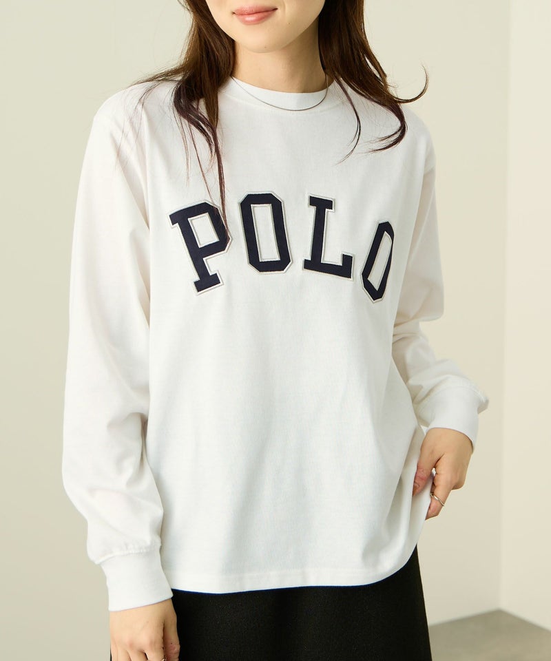 POLO BCS ロゴワッペン長袖Tシャツ レディース メール便 対応商品商品画像-2