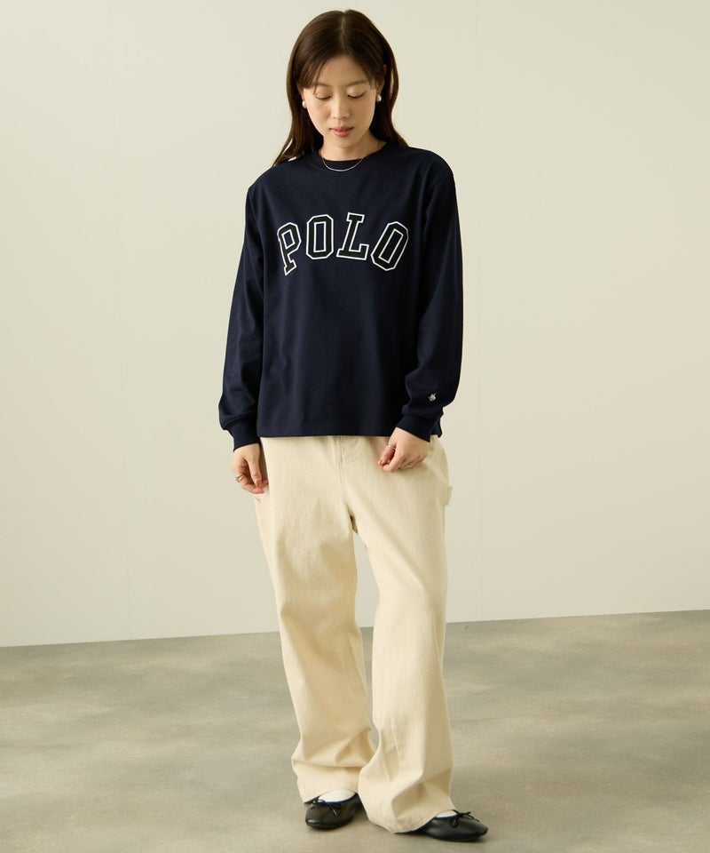 POLO BCS  ロゴワッペン長袖Tシャツ レディース メール便 対応商品商品画像-15