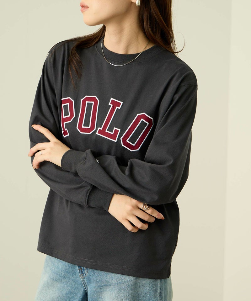 POLO BCS ロゴワッペン長袖Tシャツ レディース メール便 対応商品商品画像-17
