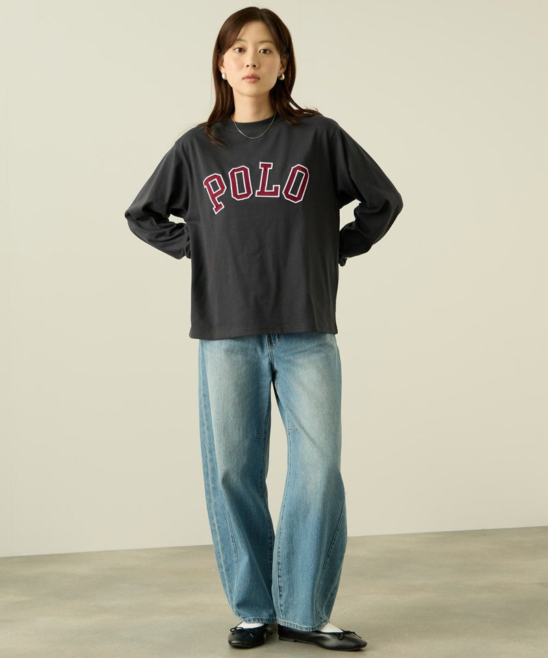 POLO BCS ロゴワッペン長袖Tシャツ レディース メール便 対応商品商品画像-19