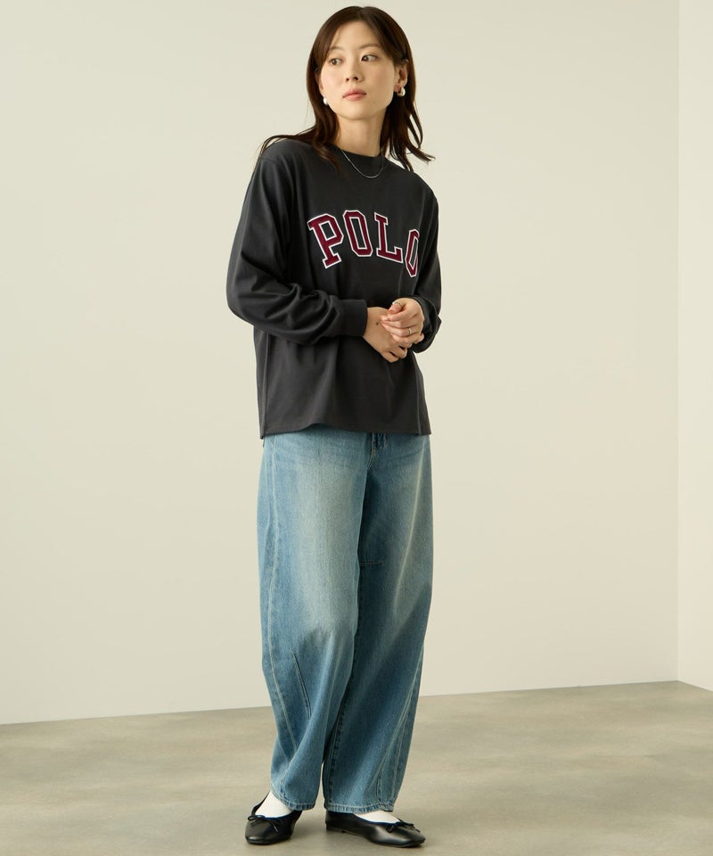 POLO BCS  ロゴワッペン長袖Tシャツ レディース メール便 対応商品商品画像-20