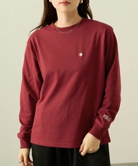 POLO BCS ワンポイント刺繍長袖Tシャツ レディース メール便 対応商品